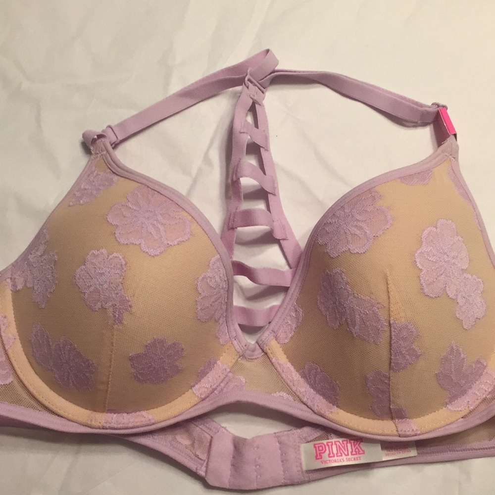 VS Pink Lightly Lined bra